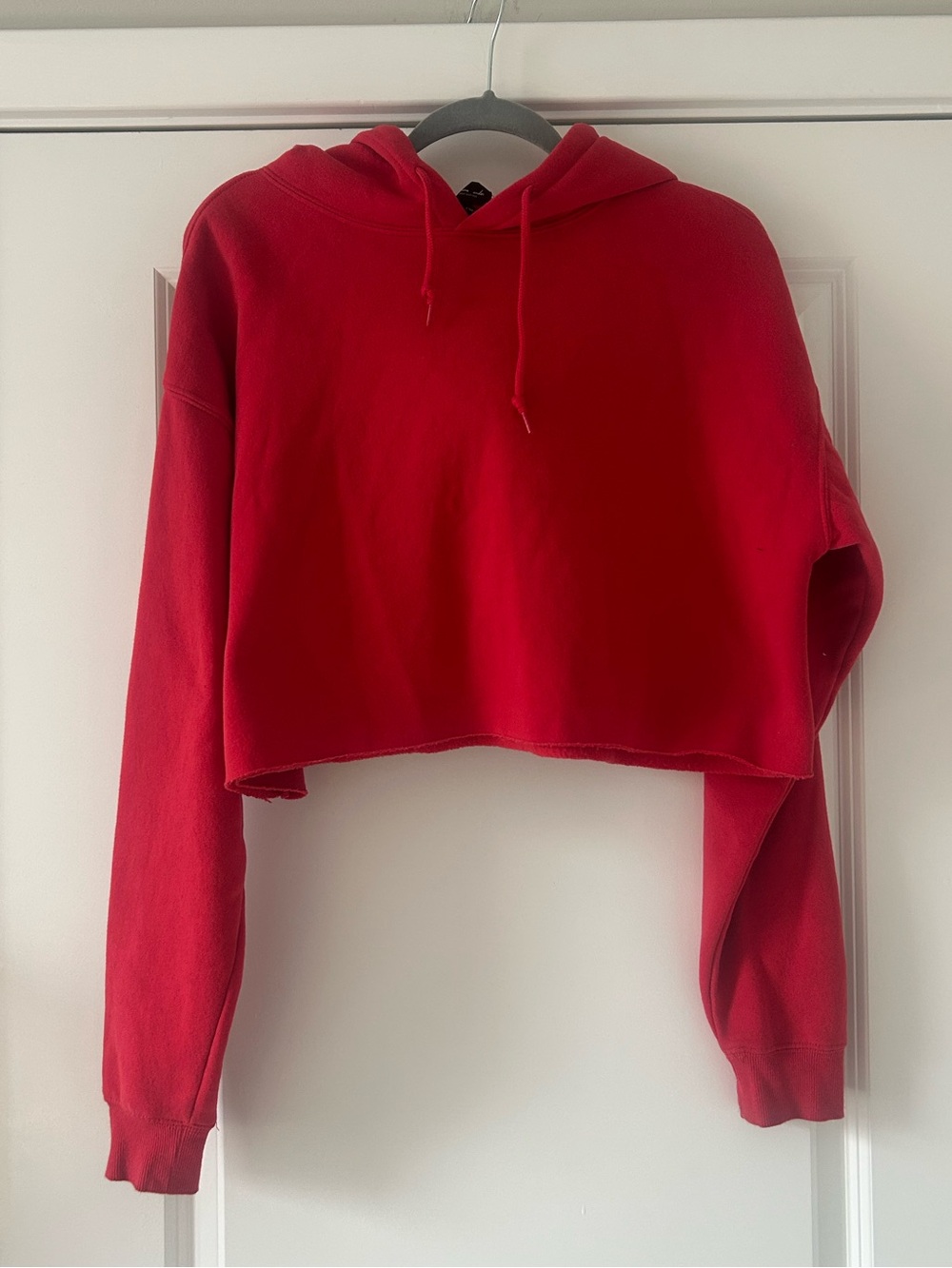 Urban Outfitters Out from Under Red Crop Hoodie size medium
